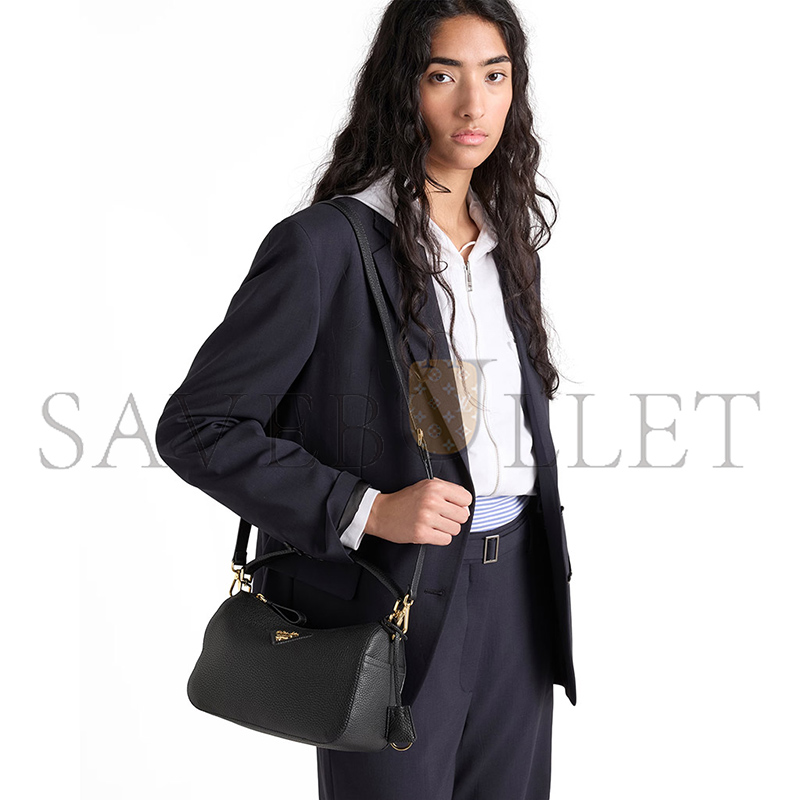 Pra*a SMALL LEATHER BAG 1BC277 (25*15*11cm)